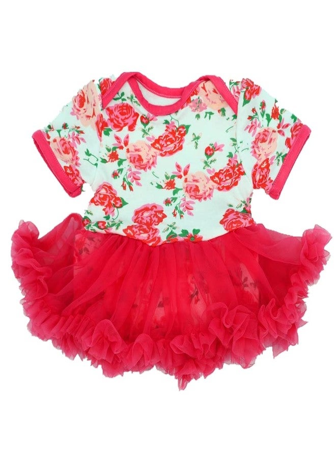 MAIHAO Reborn Baby Doll Clothes for 17-22 Inch Dolls, Outfit Accessories with Red Tutu Skirt - Image 3